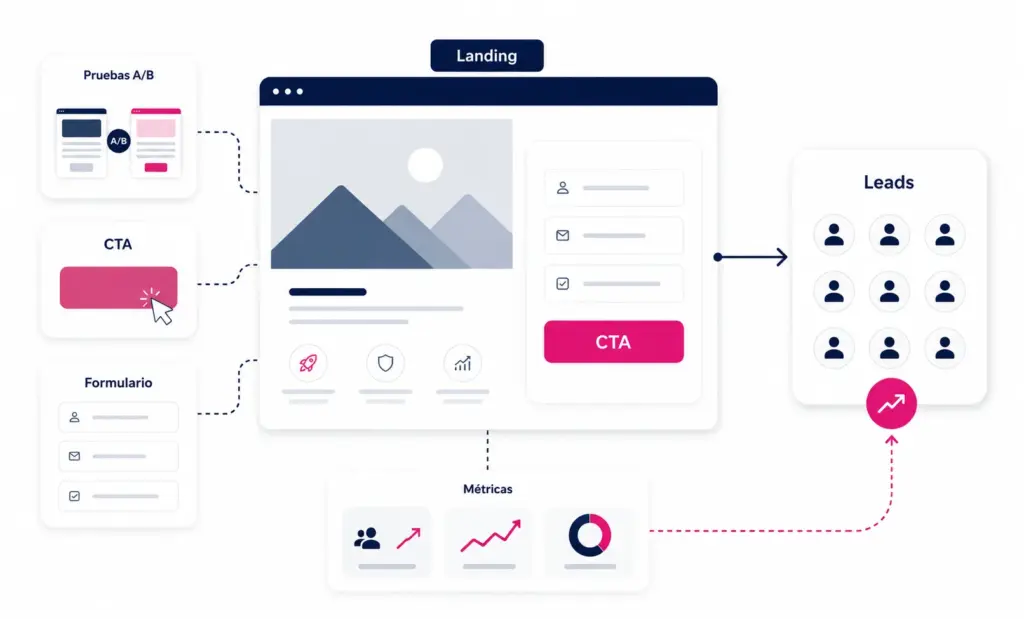 Cómo mejorar la tasa de conversión de una landing page