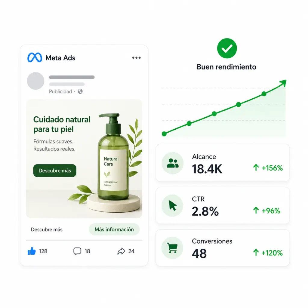 anuncio y campaña de facebook con buenos resultados en mexico