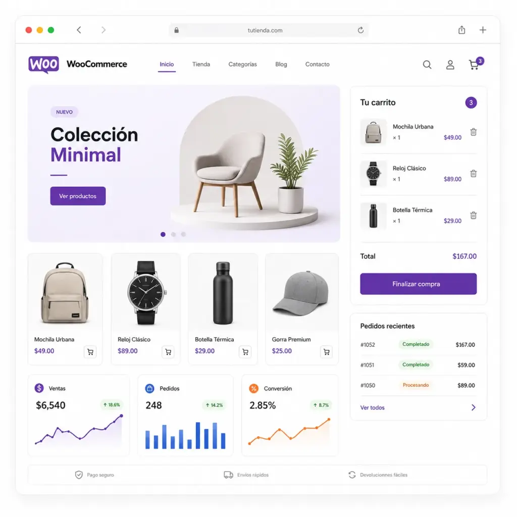 desarrollo de woocommerce en mexico