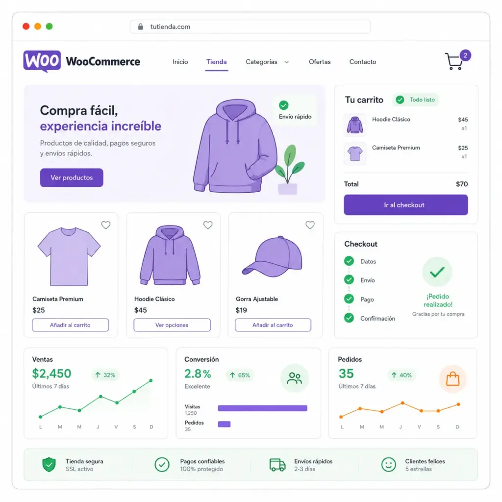 desarrollo woocommerce profesional mexico