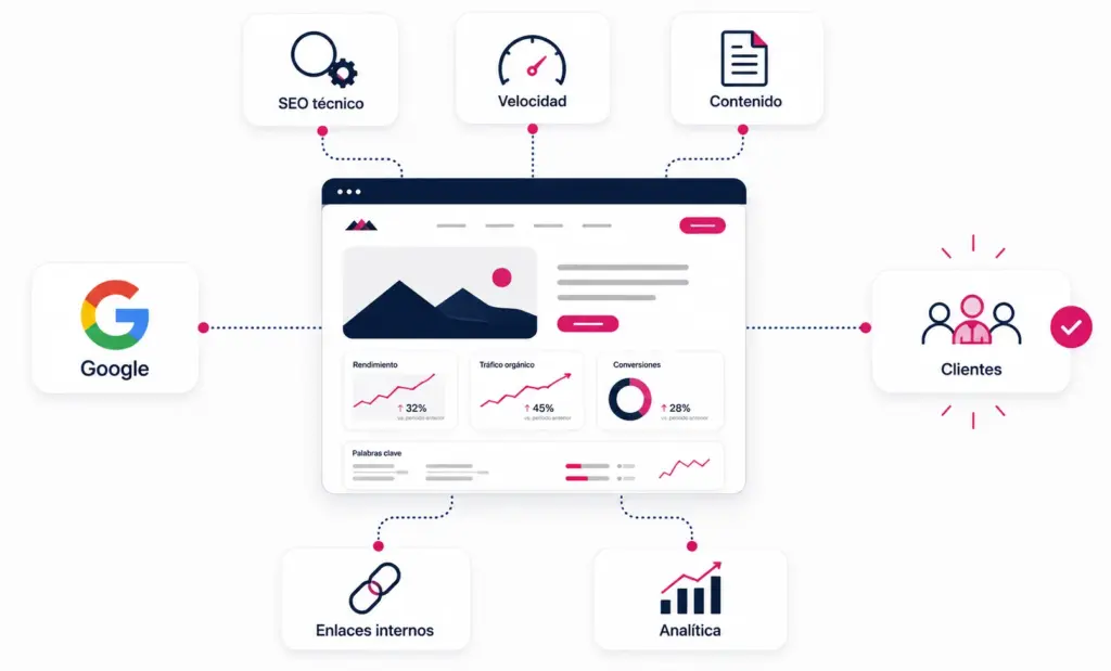 Diseño web con SEO: cómo crear una página lista para Google