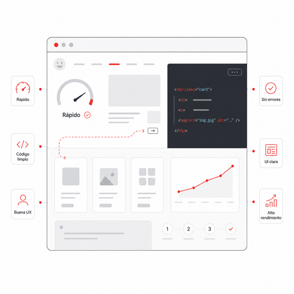 diseño y desarrollo web profesional