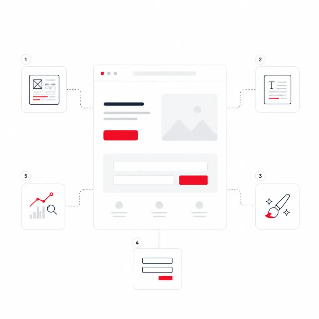 proceso de diseño de landing pages en mexico